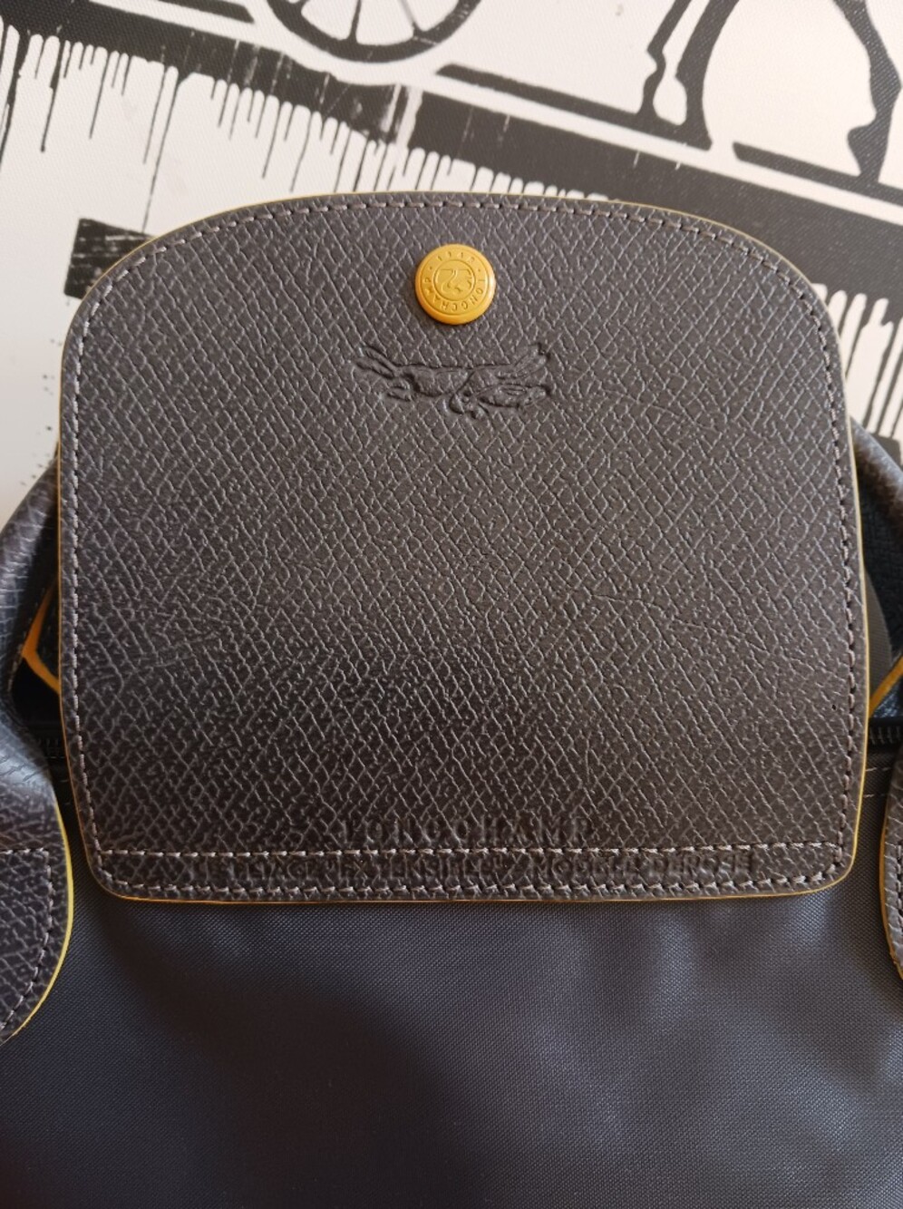 Longchamp Le Pliage Extensible -Modele Depose Gray Travel, Tote Bag - Picture 13 of 16